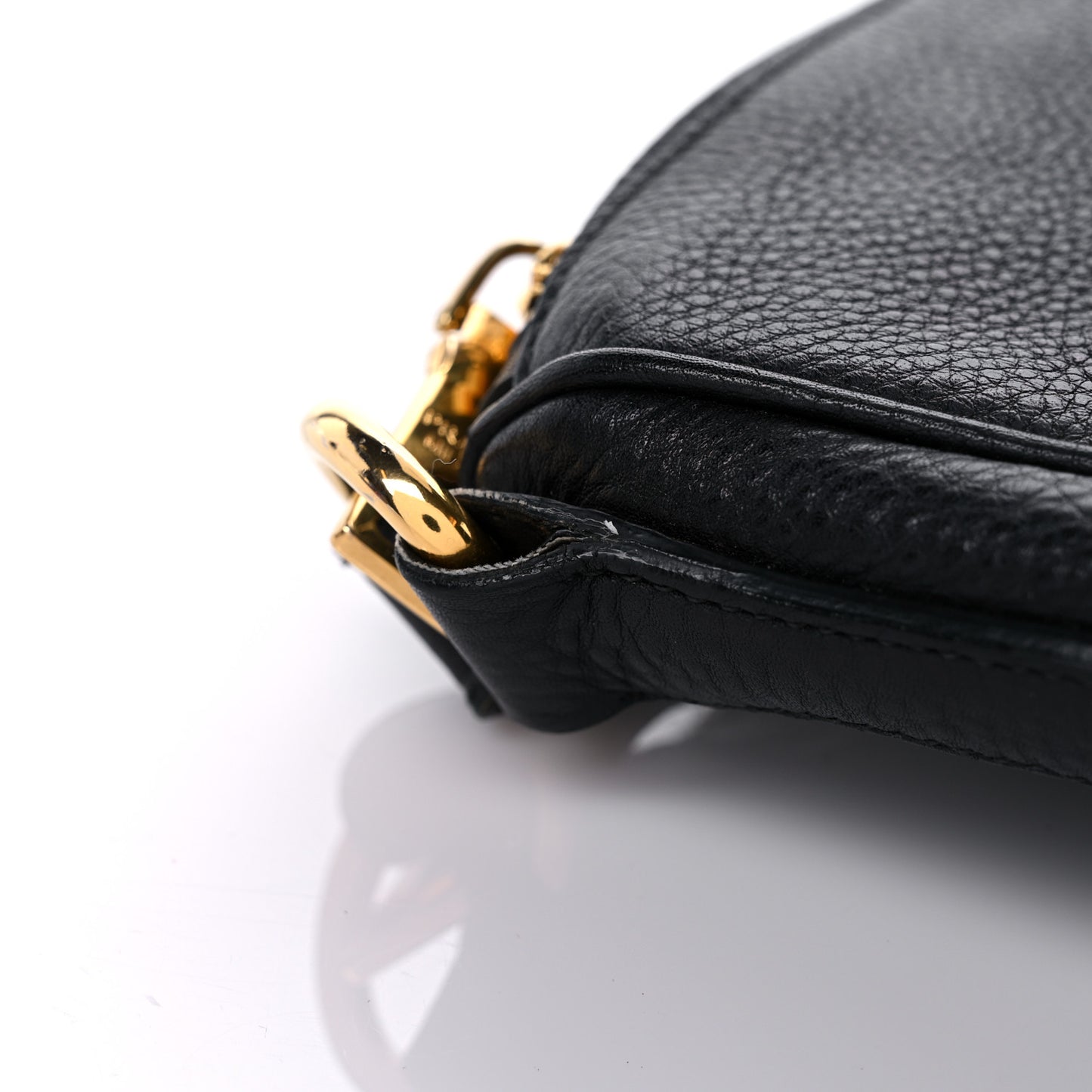 Vitello Daino Sacca Hobo Black
