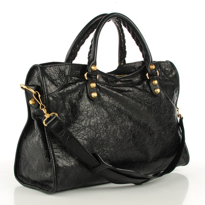 Balenciaga Agneau Giant 12 Gold Hardware City Black 3 of 8