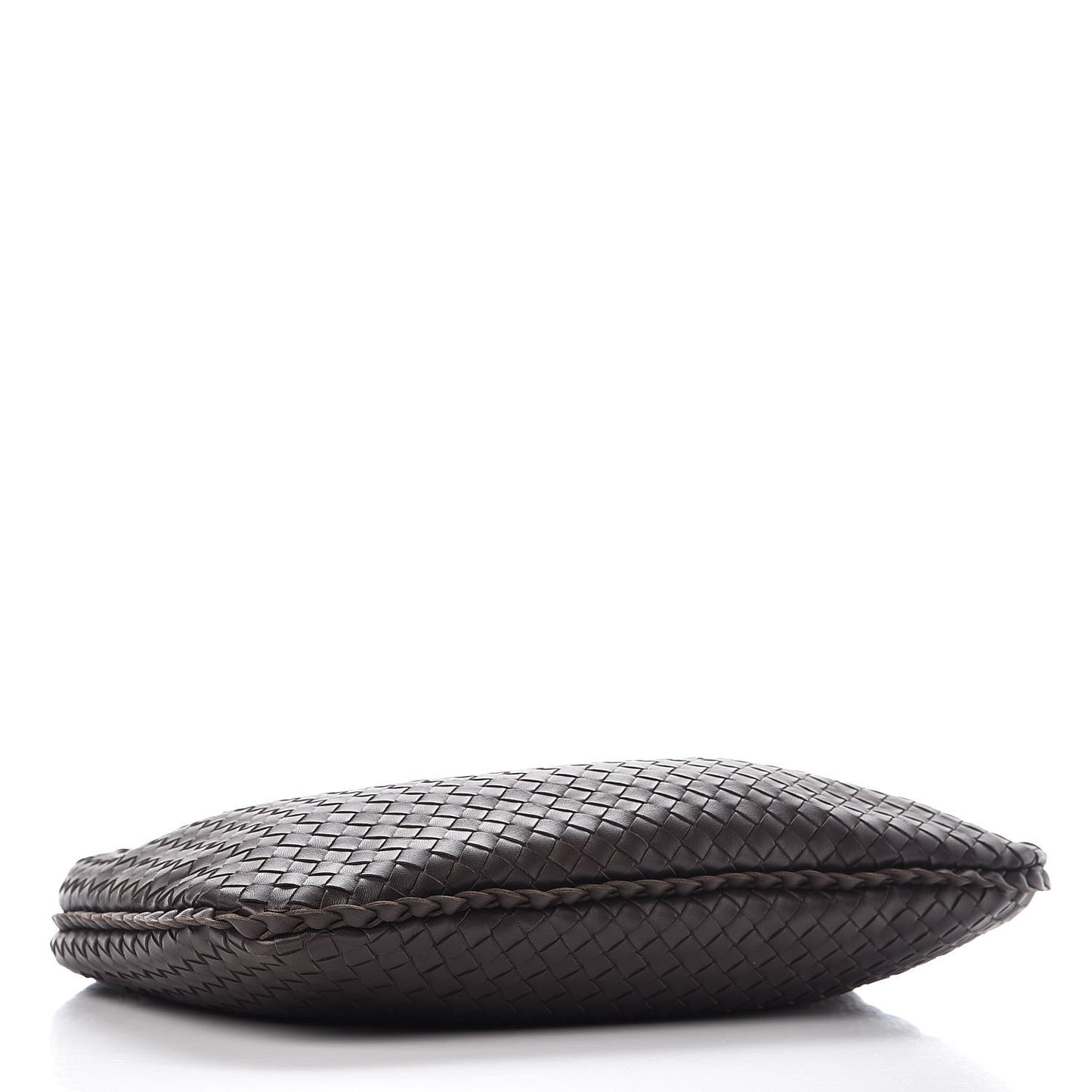 Nappa Intrecciato Medium Veneta Hobo Ebano