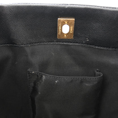 Chanel Caviar Quilted Sweet Classic Shopping Tote Black 12 of 13