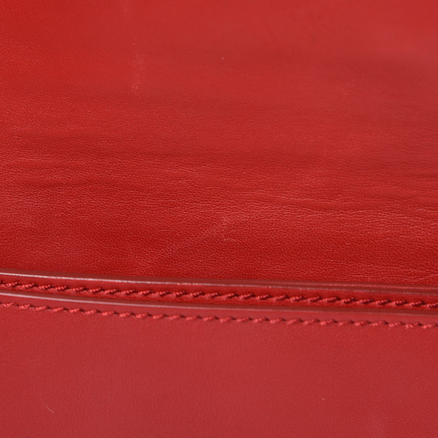 Nappa Rockstud All Over Wristlet Clutch Red