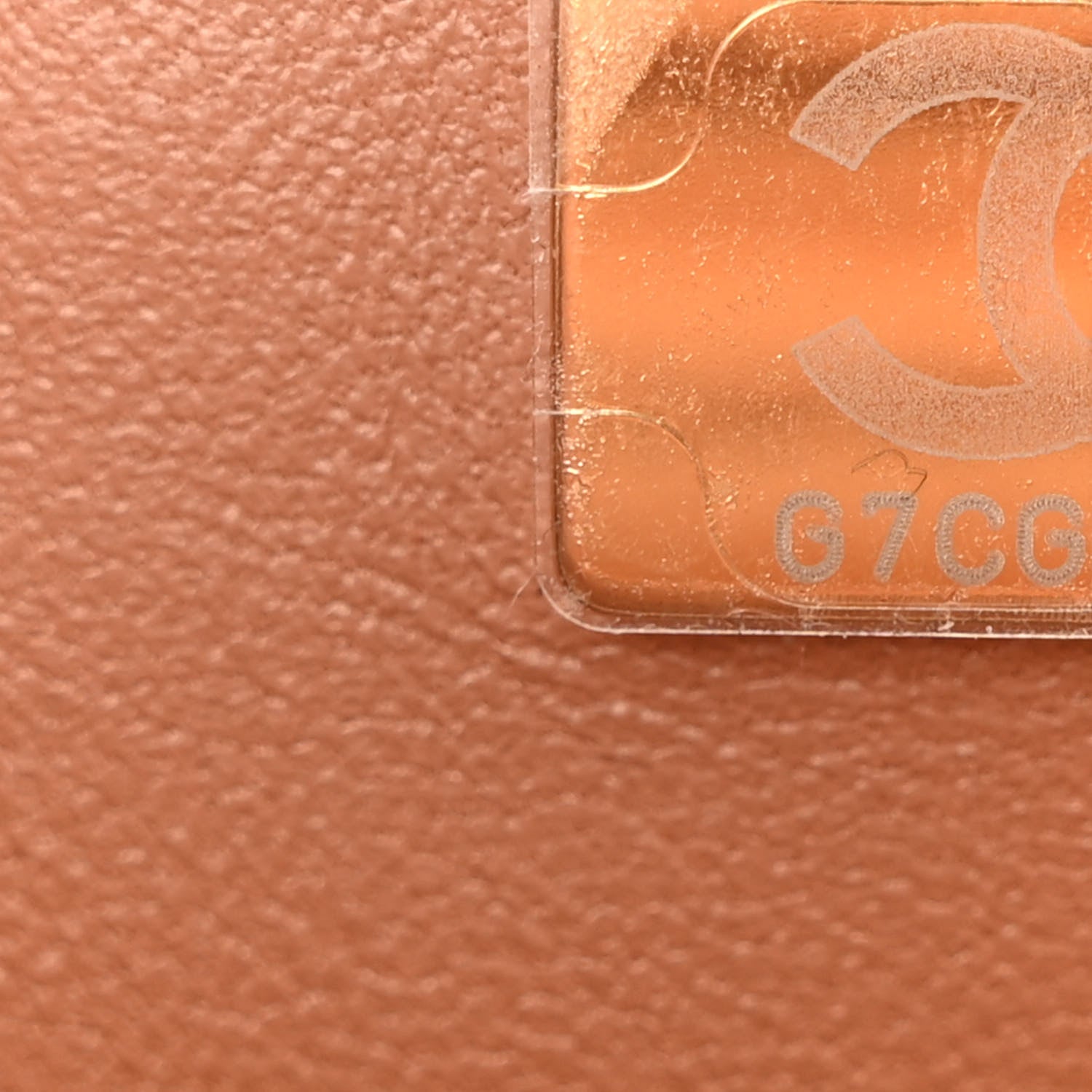 Chanel Lambskin Quilted Mini Rectangular Flap Brown 7 of 10