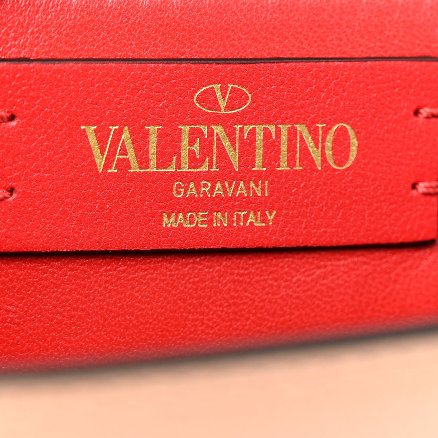 Grainy Calfskin Small VSling Top Handle Bag Poudre