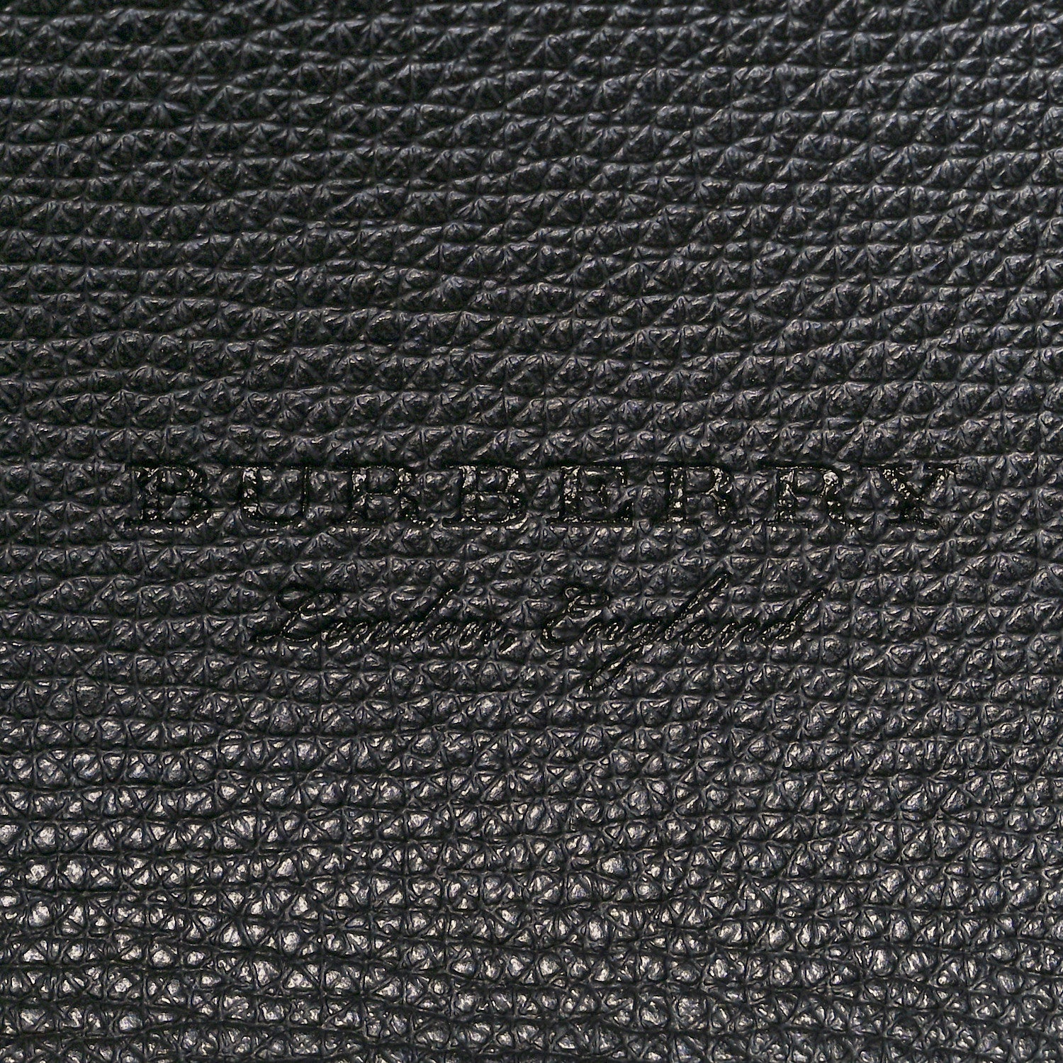 Burberry Grainy Calfskin Haymarket Check Small Reversible Tote Black 9 of 20