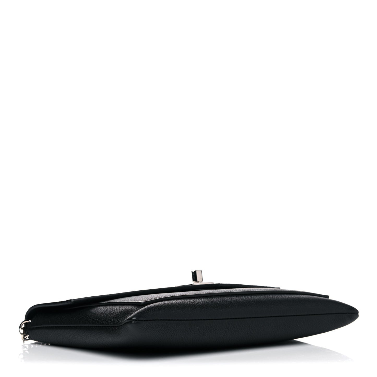 Soft Calfskin My Lockme Pochette Black