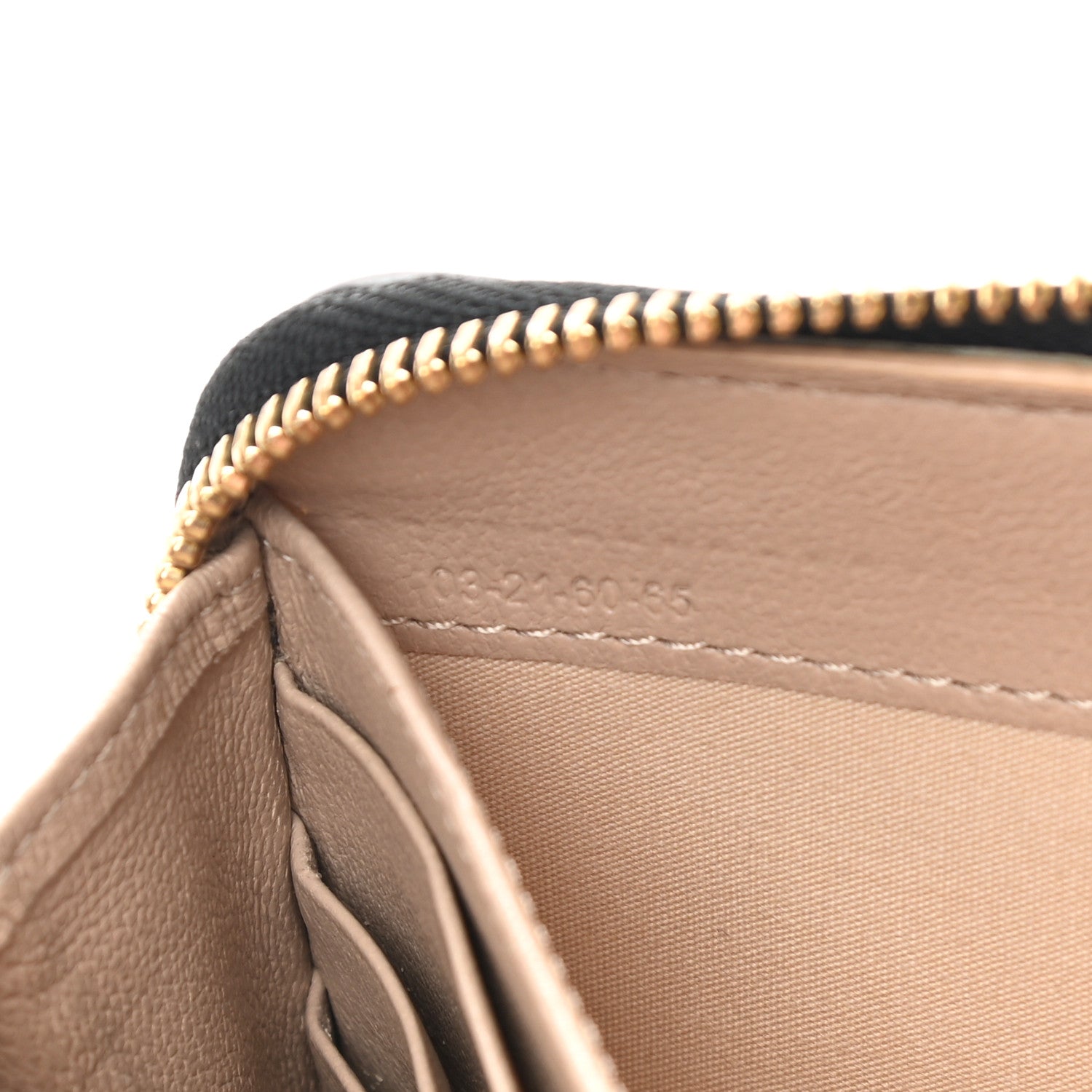 Chloe Grained Calfskin Marcie Long Zip Around Wallet Black 8 of 13
