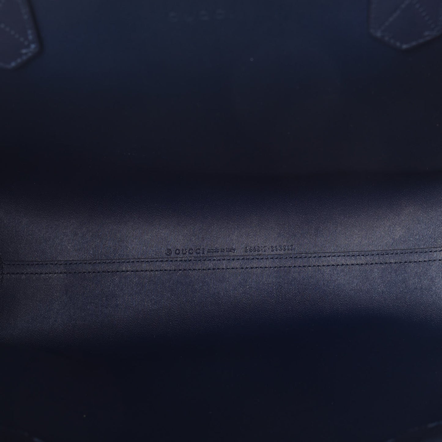 GG Supreme Monogram Blooms Medium Reversible Tote Beige Blue Navy