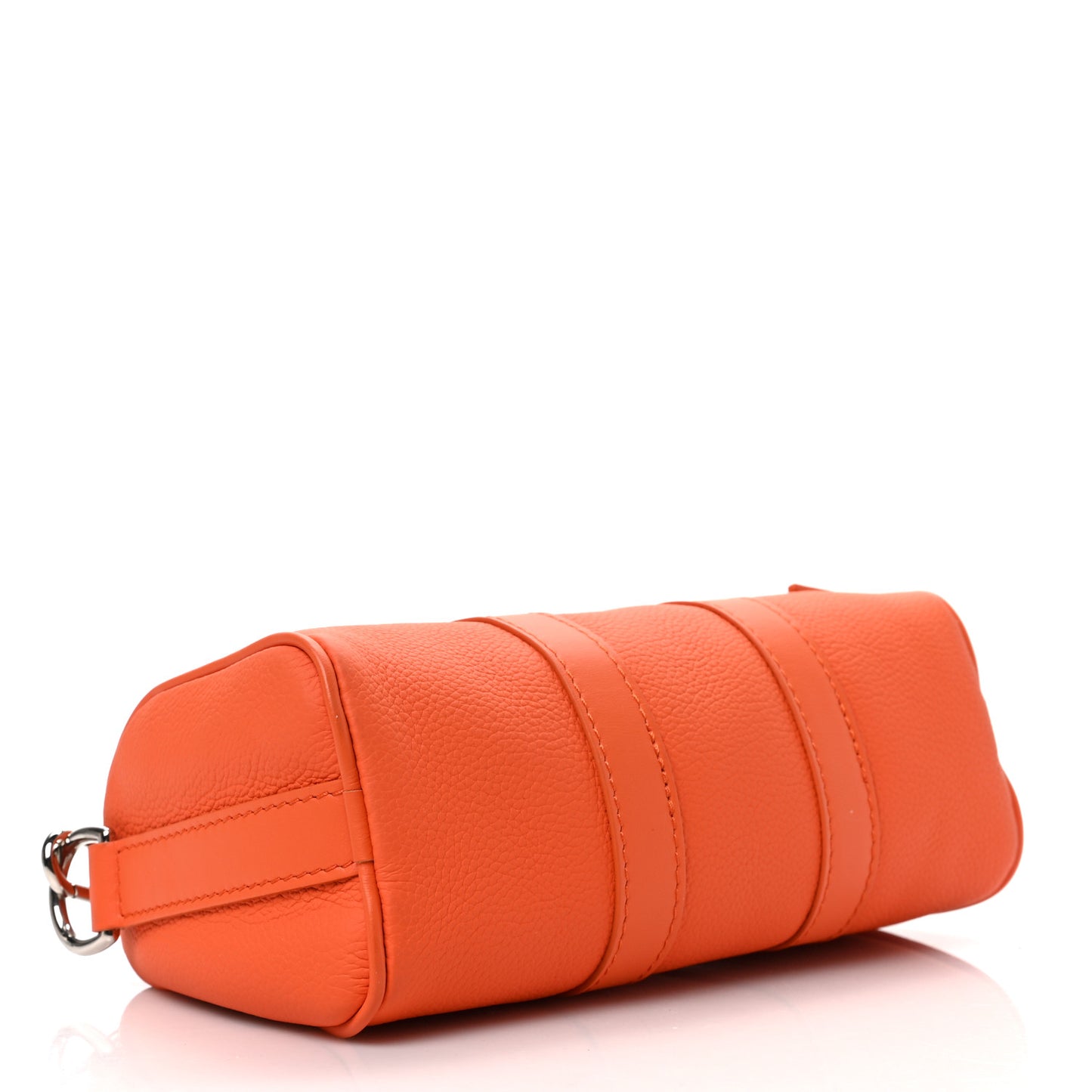 Grained Calfskin Aerogram Keepall XS Orange