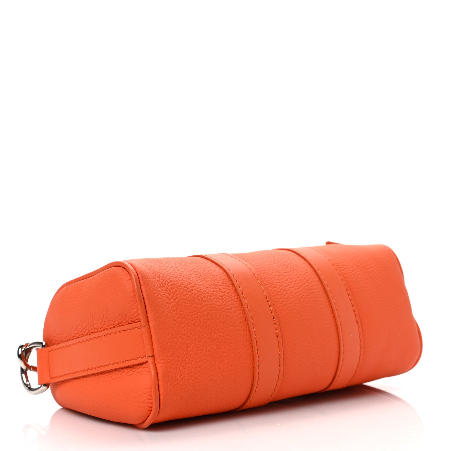 Louis Vuitton Grained Calfskin Aerogram Keepall XS Orange 4 of 8