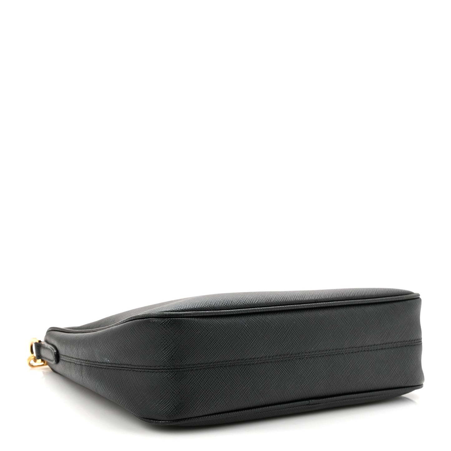 Saffiano Lux Re-Edition 2005 Shoulder Bag Black