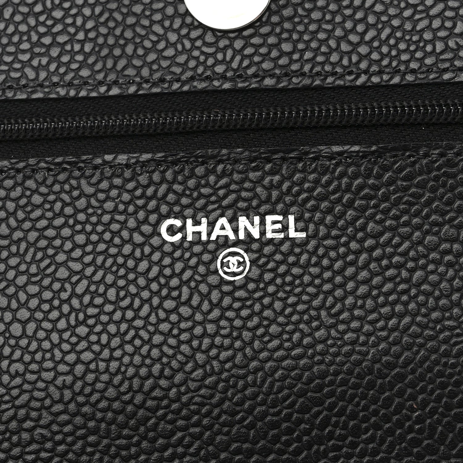 Chanel Caviar Quilted Wallet on Chain WOC Black 6 of 17