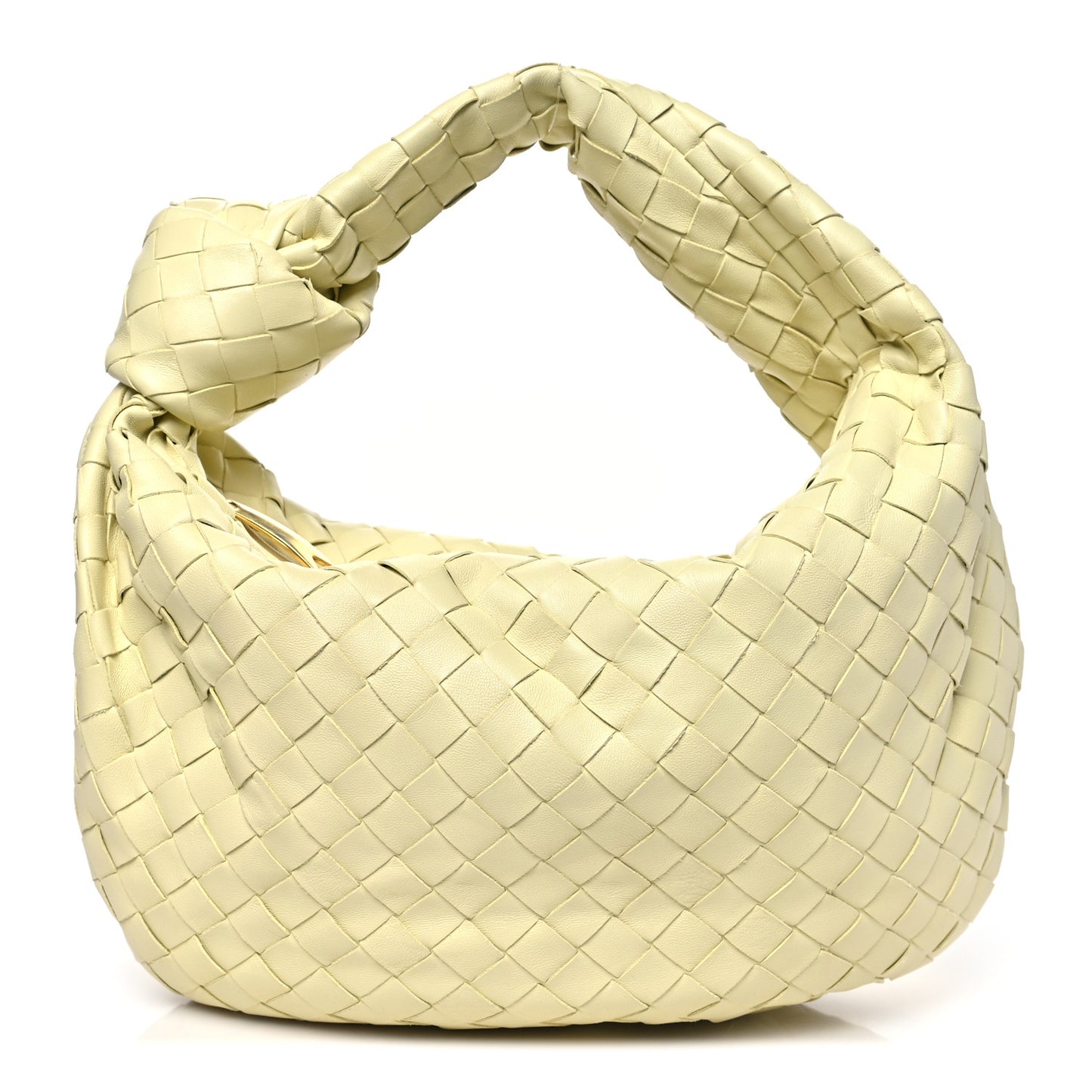 Nappa Intrecciato Teen Jodie Hobo Ice Cream
