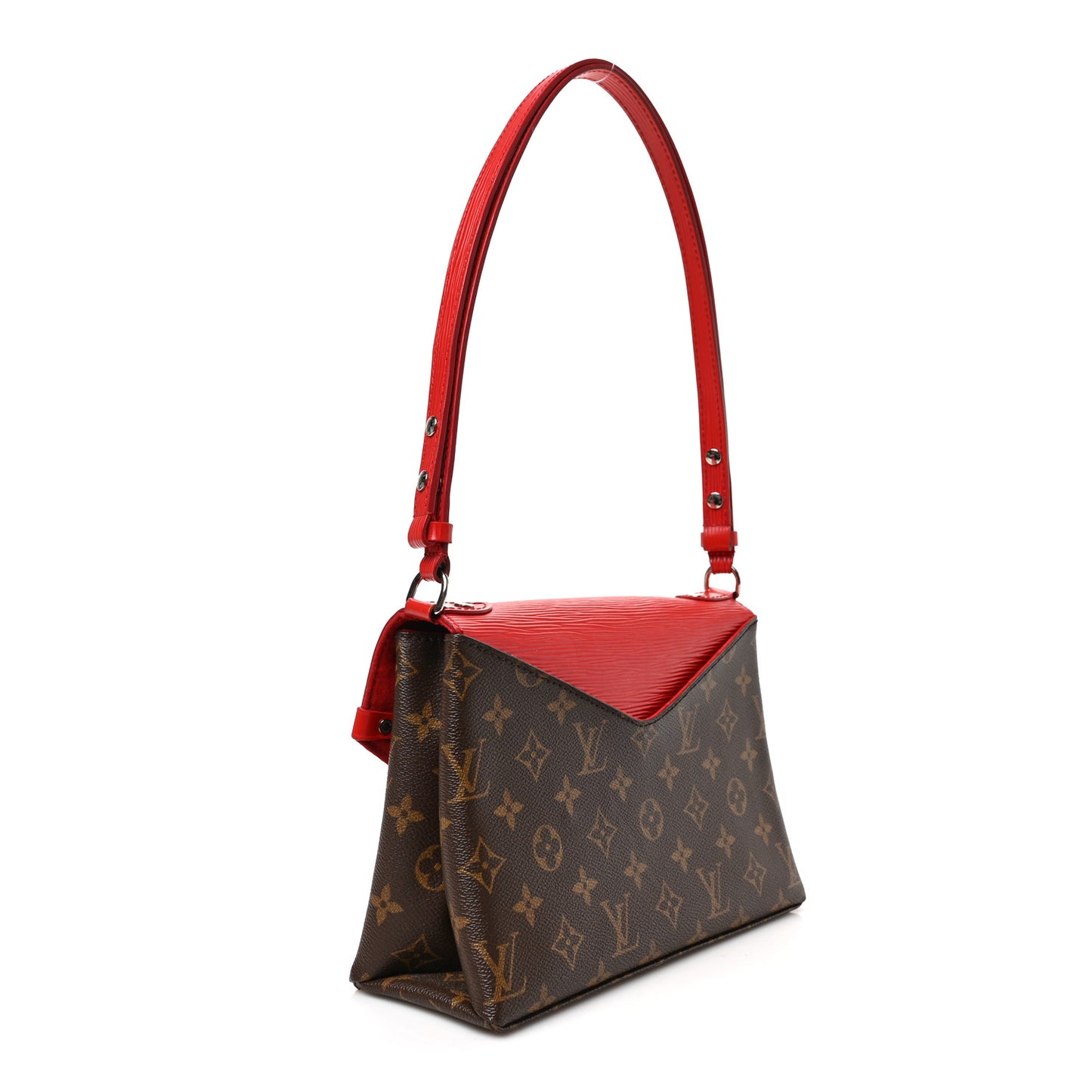Monogram Epi Saint Michel Coquelicot