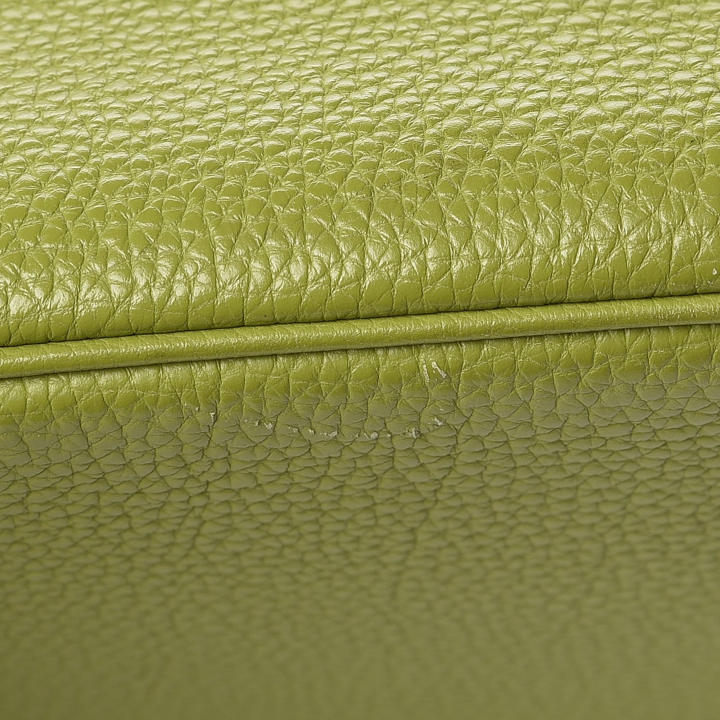 Togo Birkin 35 Vert Anis