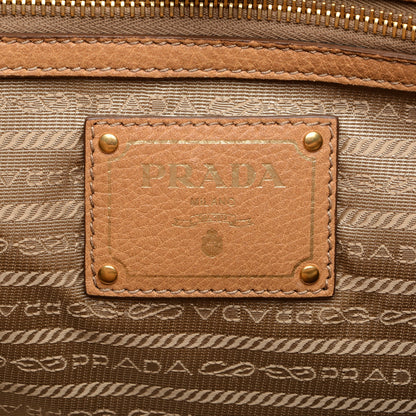 Prada Cervo Antik Shoulder Bag Cuoio 6 of 8