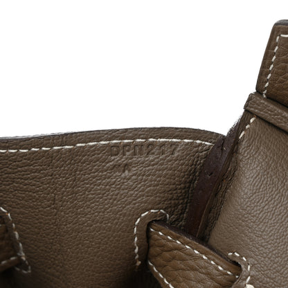 Hermes Togo Birkin 30 Etoupe 7 of 12