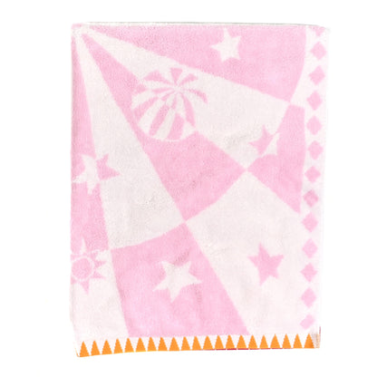 Hermes Cotton Childrens Circus Bath Towel 1 of 4