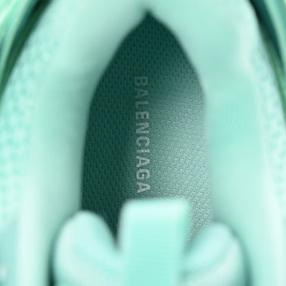 Balenciaga Rubber Mesh Fabric Monocolor Recycled Sole Womens Track Sneakers 40 Mint 7 of 13