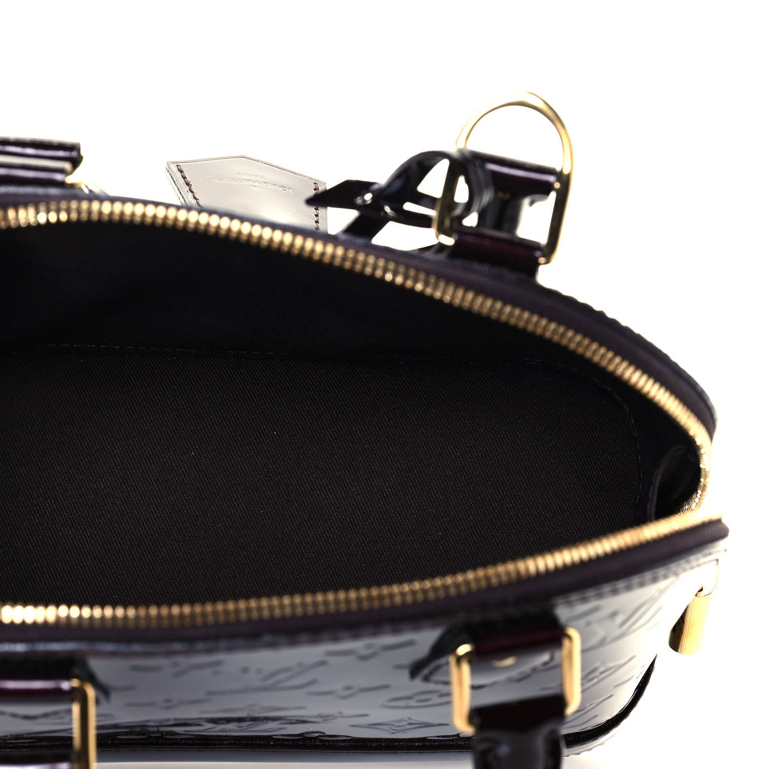 Louis Vuitton Vernis Alma BB Amarante 5 of 12