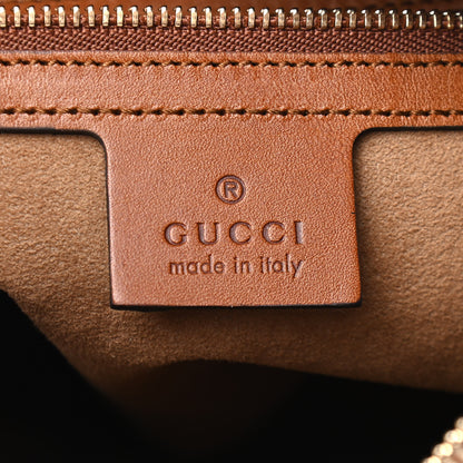 Gucci GG Supreme Monogram Linea A Hobo Brown 6 of 9