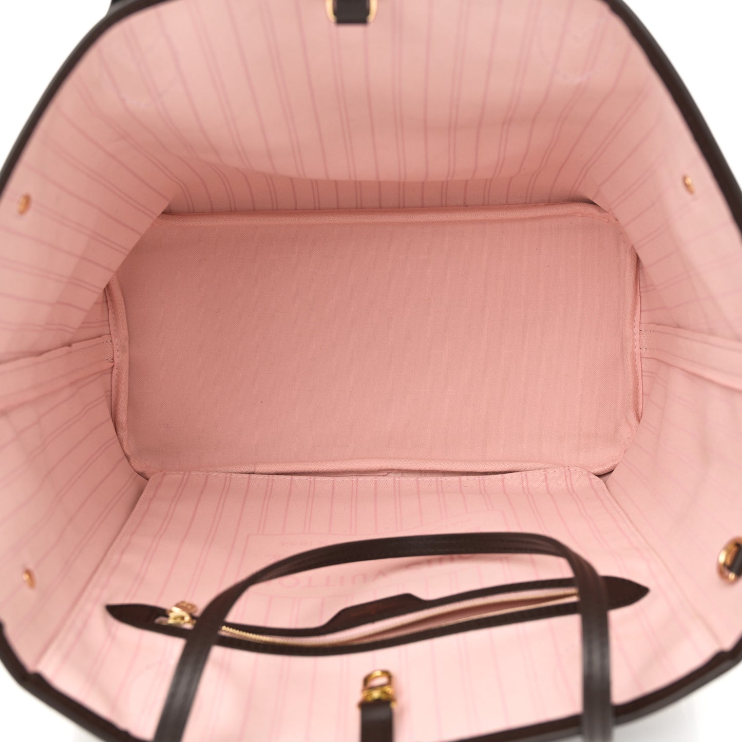 Damier Ebene Neo Neverfull MM Rose Ballerine