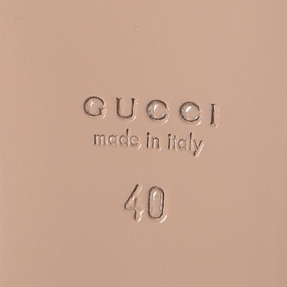 Gucci Kid Scamosciato Dionysus Ballet Flats 40 Vintage Bluette 6 of 10