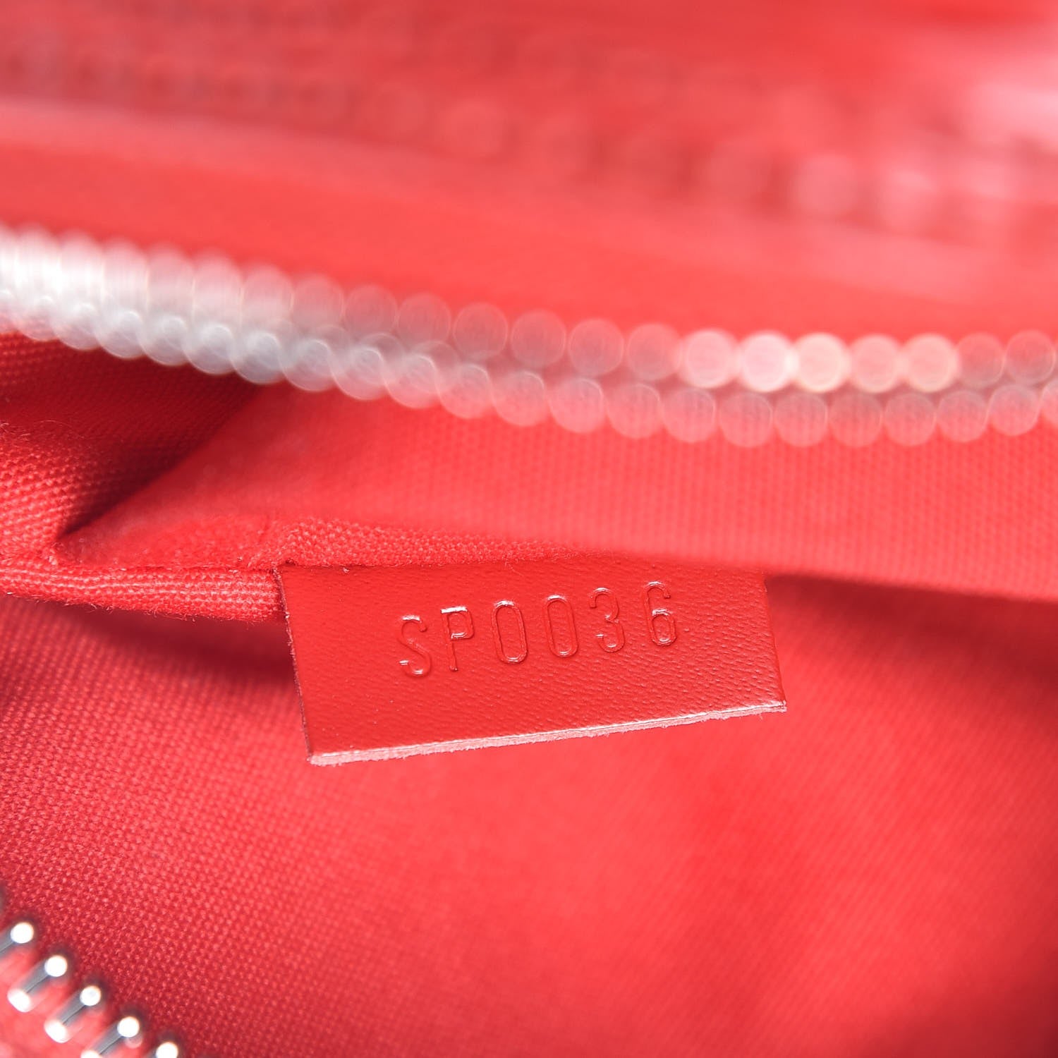 Louis Vuitton Epi Speedy 25 Rouge 7 of 11