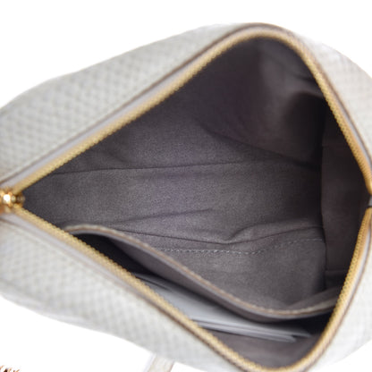 Stella McCartney Snakeskin Effect Star Patch Shoulder Bag Ivory 6 of 11