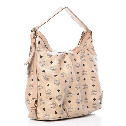 MCM Visetos Hobo Beige 3 of 17