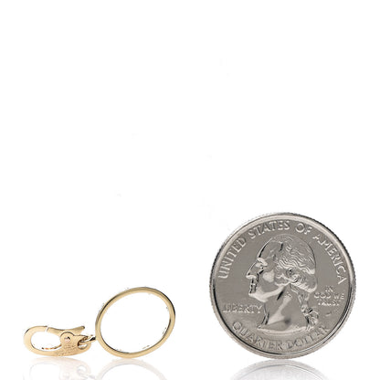Cartier 18K Yellow Gold Diamond LOVE Ring Charm 2 of 5