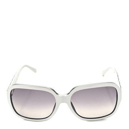 Chanel Acetate Quilted CC Sunglasses 5124 White 2 of 6