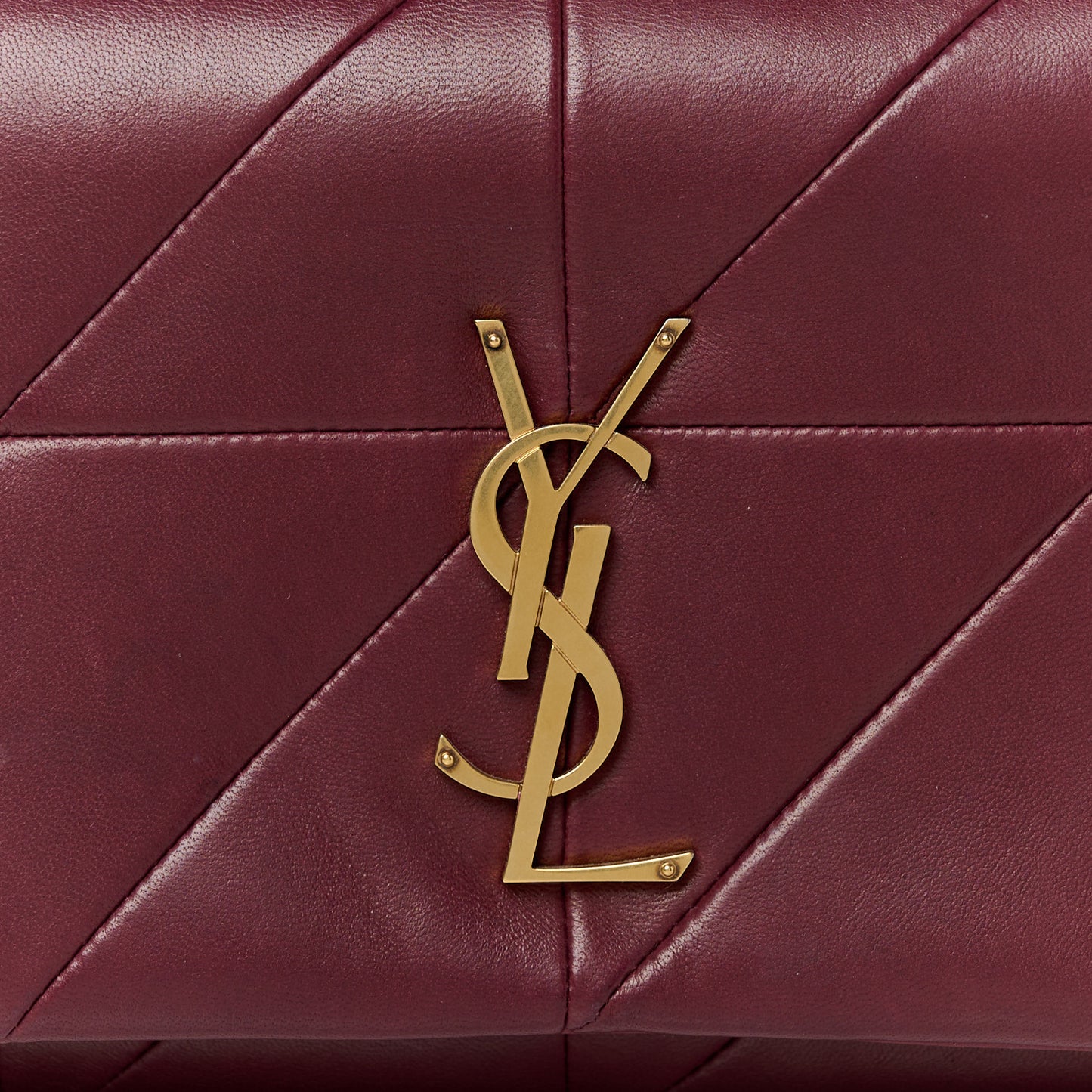 Lambskin Patchwork Monogram Medium Jamie Rouge Legion