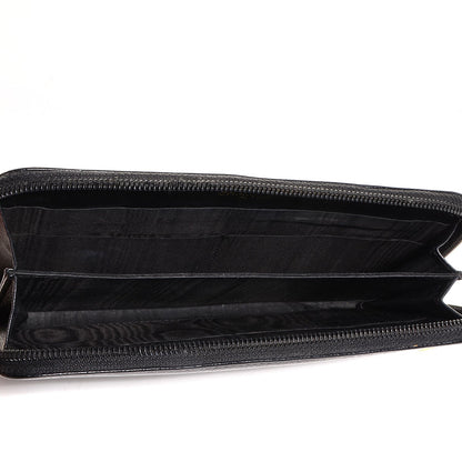 Chanel Caviar CC Zip Around Wallet Black 6 of 9