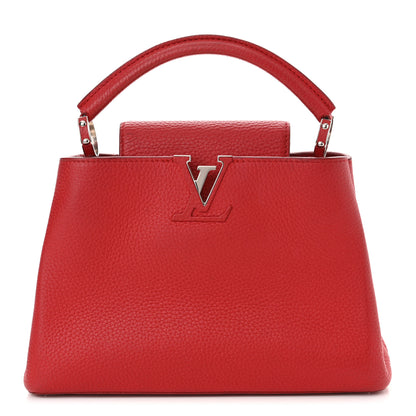 Louis Vuitton Taurillon Capucines BB Coquelicot 1 of 11