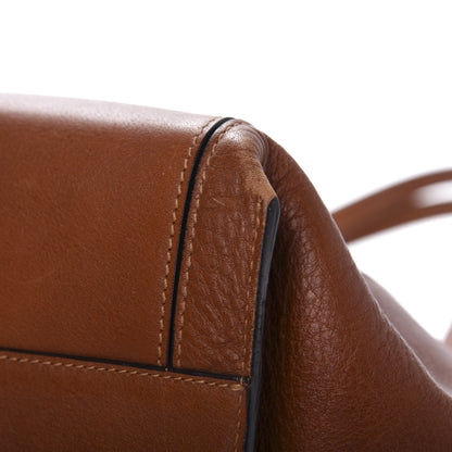 Chloe Smooth Calfskin Medium Milo Shopping Tote Caramel 15 of 17