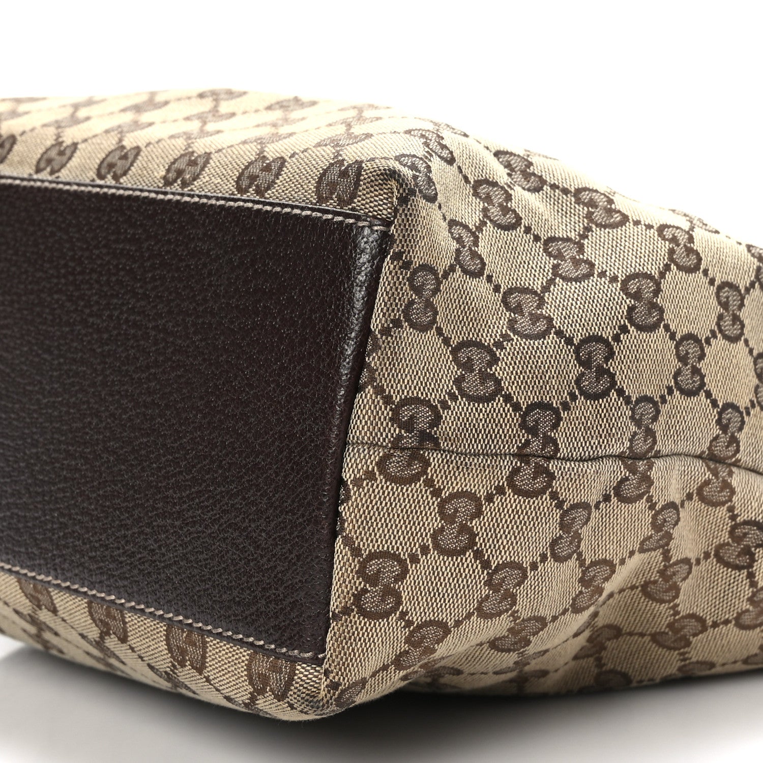 Gucci Monogram Charmy Tote Brown 9 of 9