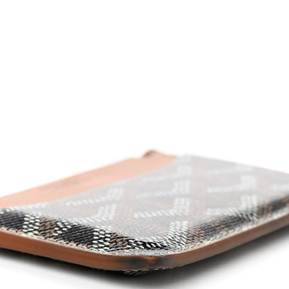 Goyard Goyardine Saint Sulpice Card Holder Black Gold 8 of 14