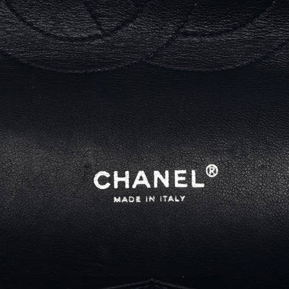 Chanel Caviar Quilted Maxi Double Flap Navy Blue 6 of 7