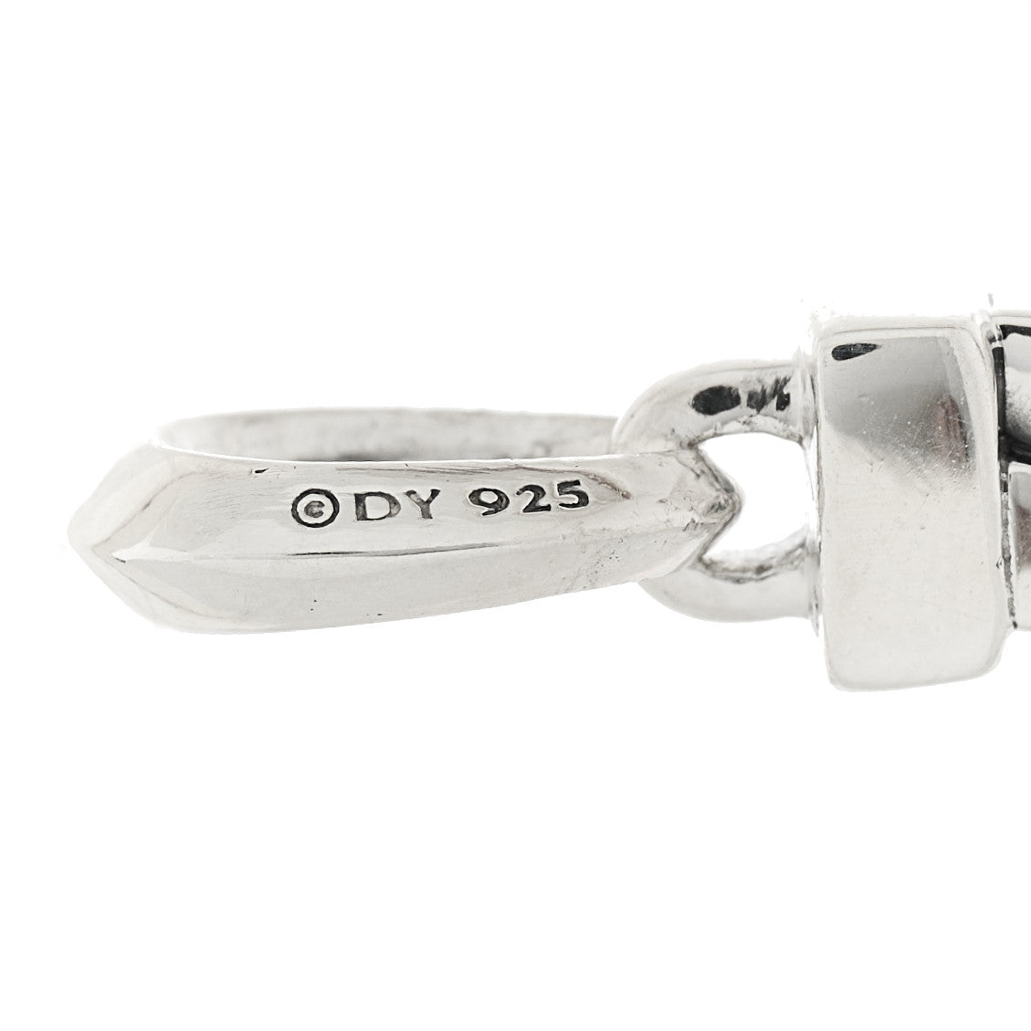 David Yurman Sterling Silver Helios Cross Pendant 4 of 4