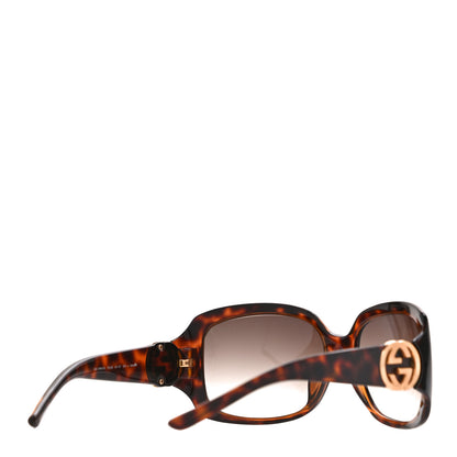 Gucci Acetate Square Frame GG 3164/S Sunglasses Havana 3 of 7
