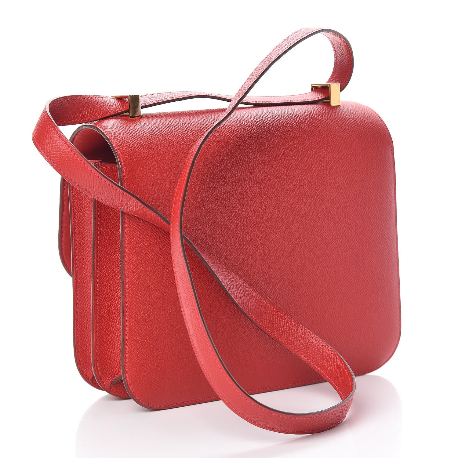 Hermes Epsom Constance 24 Rouge Casaque 4 of 24