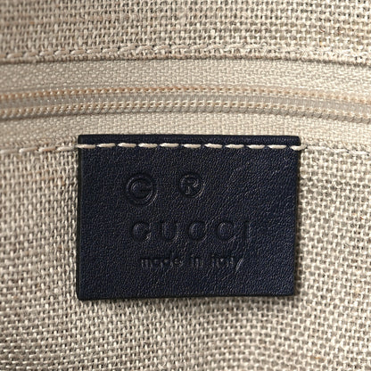 Gucci Soft Microguccissima Dome Satchel Navy 6 of 9