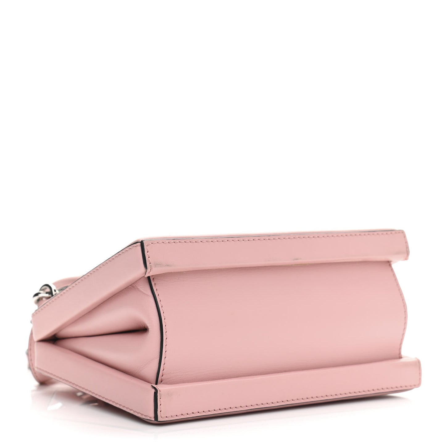 Calfskin Small Postal Bag Pastel Pink