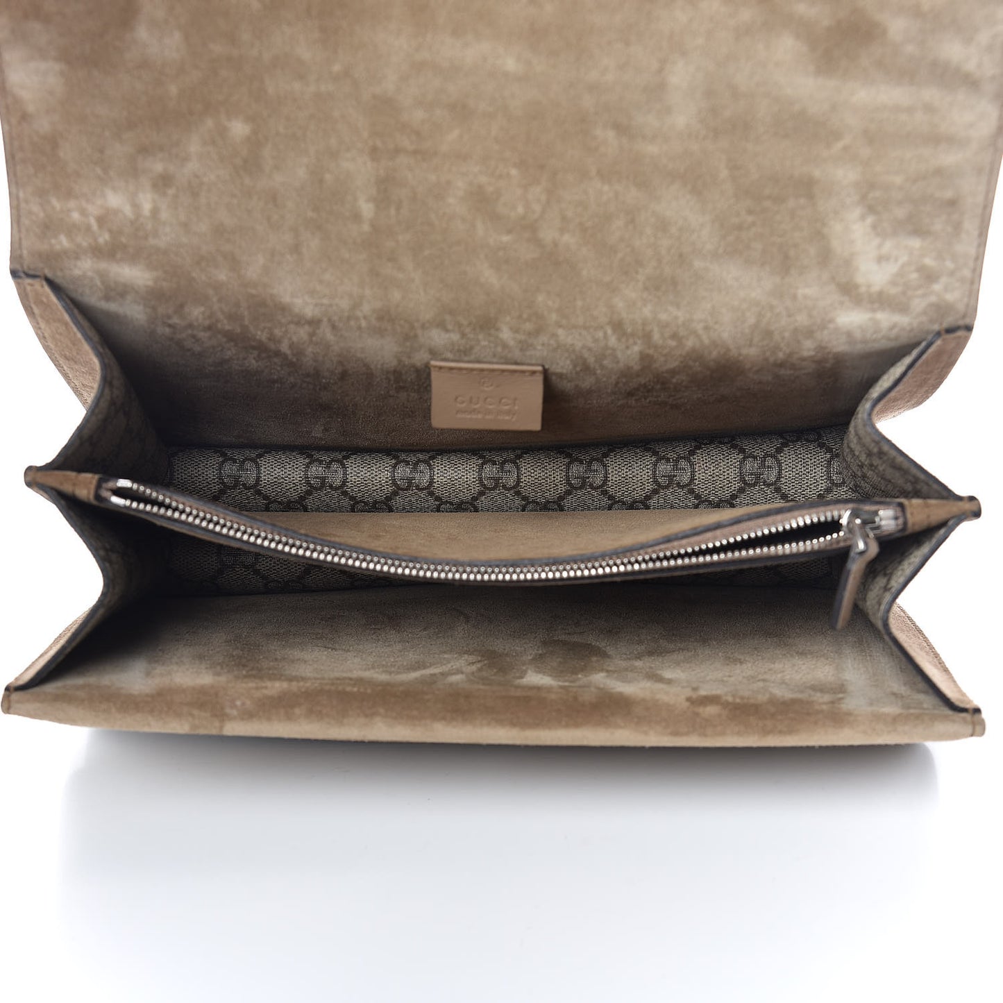 GG Supreme Monogram Small Dionysus Shoulder Bag Taupe
