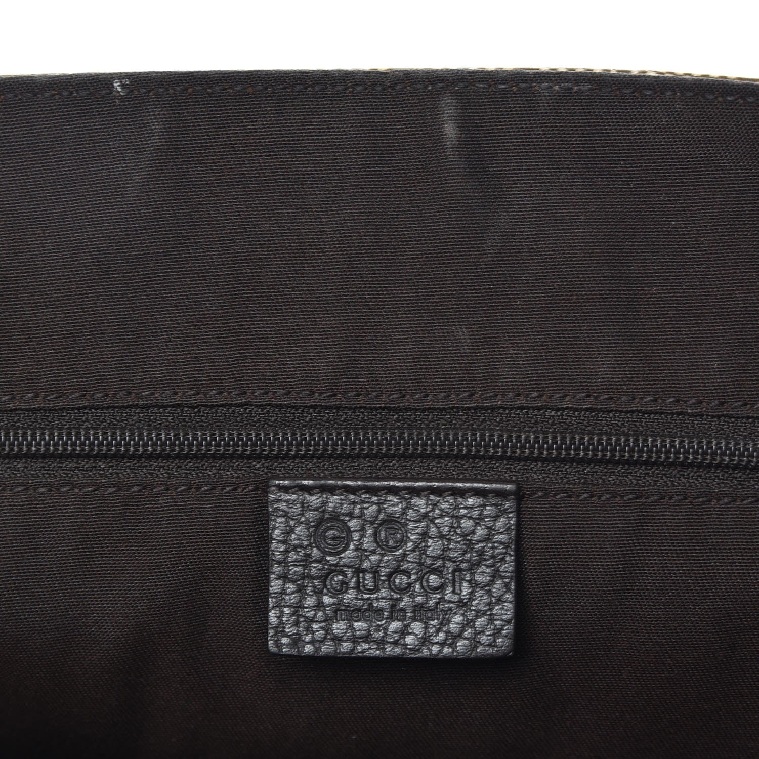 Gucci Crystal Monogram Flap Messenger Bag Beige Ebony 6 of 12