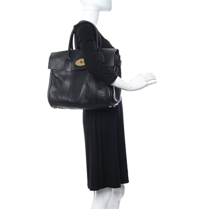 Mulberry Natural Leather Bayswater Black 2 of 12