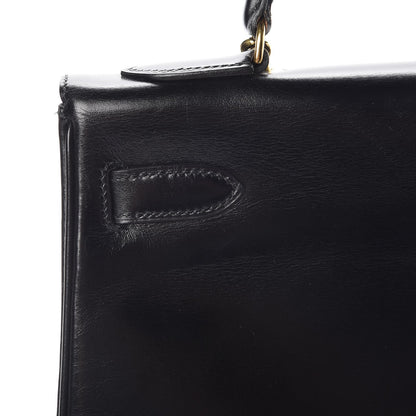 Hermes Box Kelly Retourne 32 Black 19 of 39