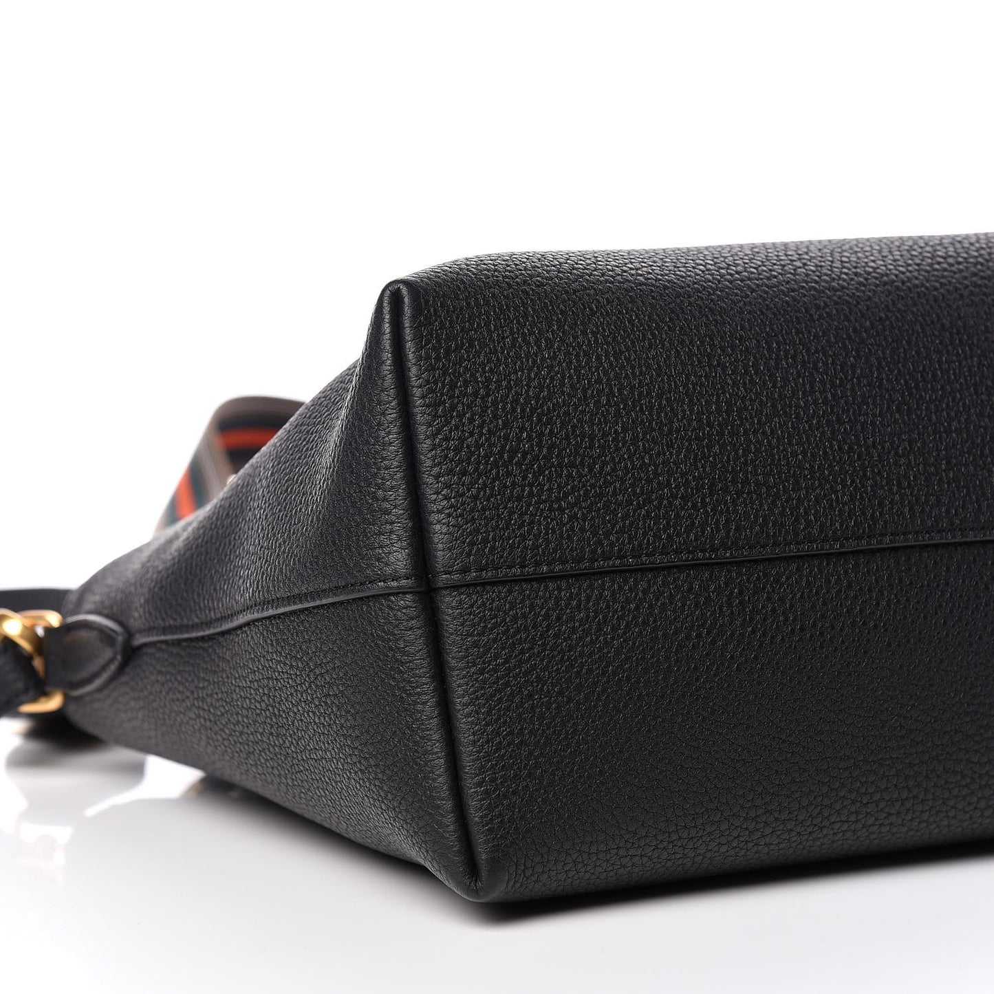 Vitello Daino Tote Black