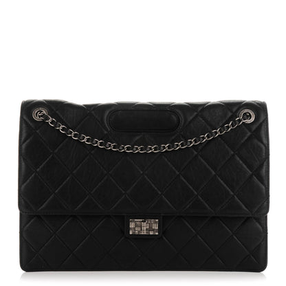 Chanel Washed Lambskin Maxi Take Away Flap Bag Black 1 of 7