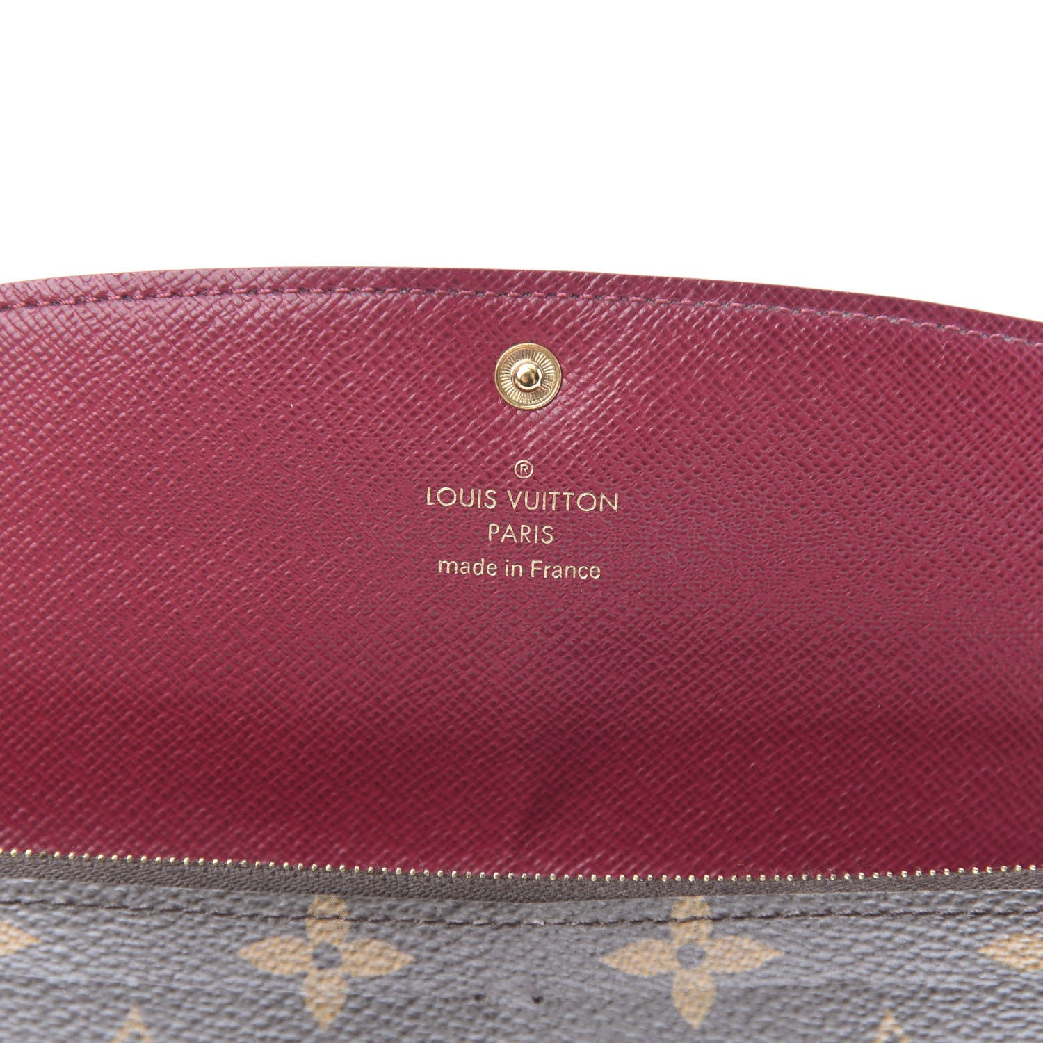 Louis Vuitton Monogram Emilie Wallet Fuchsia 6 of 16
